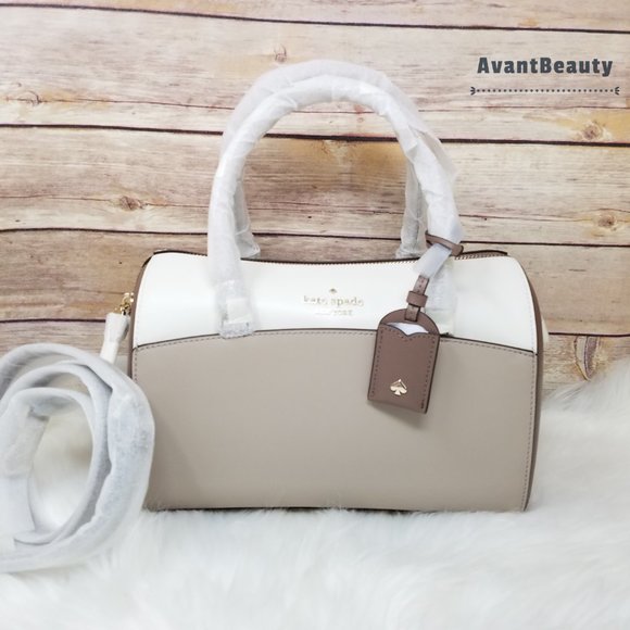 Kate Spade Medium Duffel Neutral Crossbody Multi